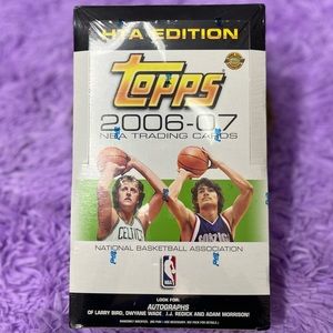 2006-07 TOPPS Basketball Jumbo Box